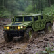 Voiture Hummer 1/16 RTR jaune sable ou vert armée avec éclairage LED – Scientific MHD