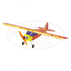 Avion J3 Fire Bird 600 mm kit à construire bois/mousse Dancing Wings Hobby