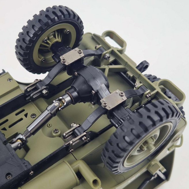Voiture Jeep Willys 1/14 RTR avec boîte de vitesses de Scientific MHD