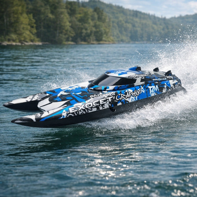 Bateau Exocet Graphix 440 mm RTR de T2M