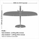 Planeur Conscendo 2.0 m 2000 mm PNP / BNF Basic de E-flite