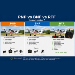 PNP vs BNF vs RTF : lequel choisir en modélisme RC ?