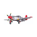Avion Warbird P-51D Red Tail V8 1450 mm PNP de FMS