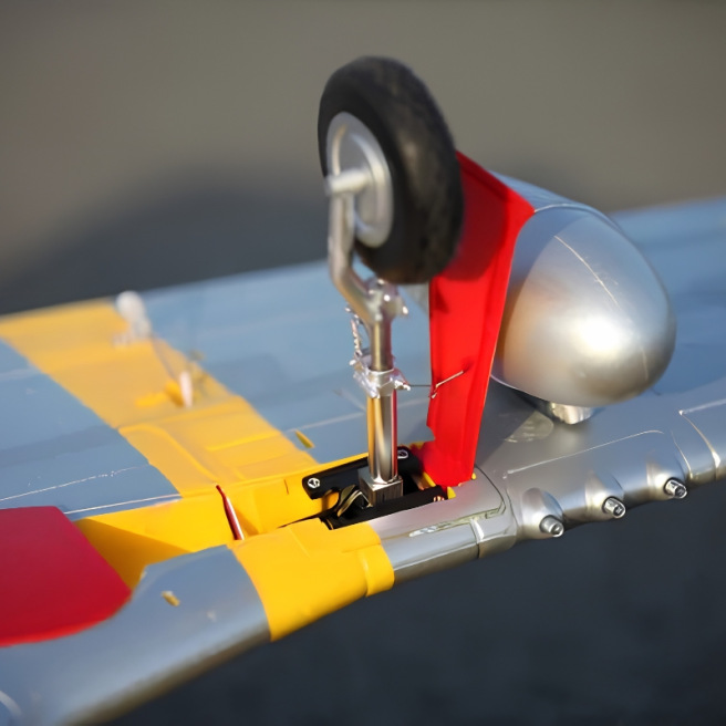 Avion Warbird P-51D Red Tail V8 1450 mm PNP de FMS