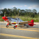Avion Warbird P-51D Red Tail V8 1450 mm PNP de FMS
