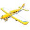 Avion de sport Piper Cherokee 1,53 m 10cc ARF Jaune de Seagull Models