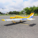 Avion de sport Piper Cherokee 1,53 m 10cc ARF Jaune de Seagull Models