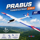 Planeur électrique Prabus 2640 mm ARF de Black Horse