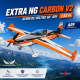 Avion Extra NG Orange/Blanc ARF Carbon V2 60" Phoenix