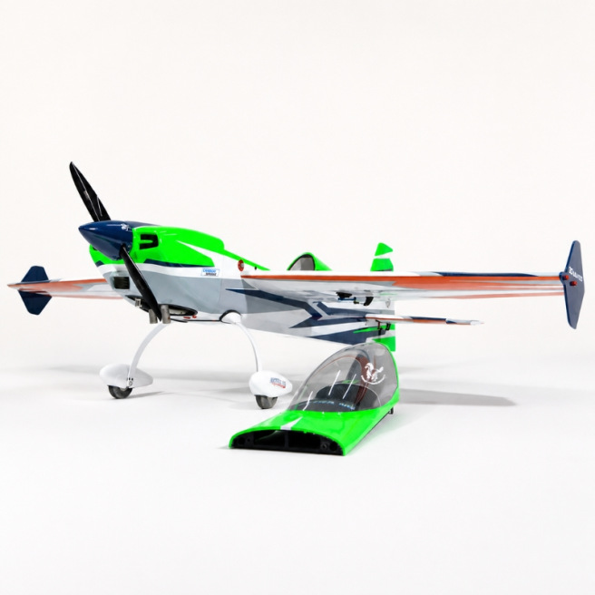 Avion de voltige Extra NG 1880 mm ARF 30-35 cc Carbon de Black Horse