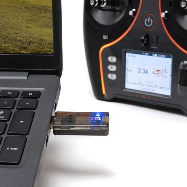 Dongle simulateur sans fil WS3000T DSMX/DSM2 – Spektrum