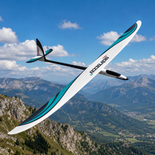 Planeur Scirocco S 3m75 Fibre de verre PNP de Robbe