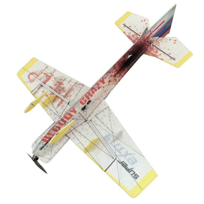 Avion RC indoor 3D Super Extra 865 mm Bull – Kit de RC Factory