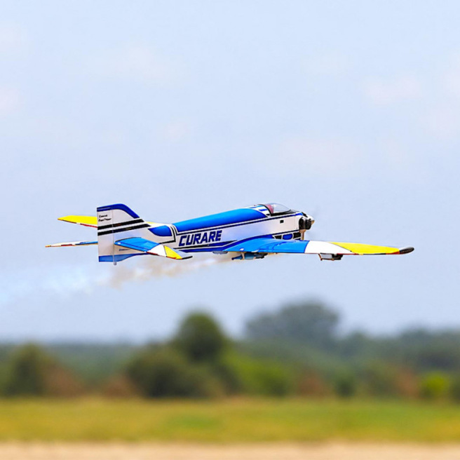 Avion Curare F3A 1626 mm ARF + train rentrant électrique de Seagull Models