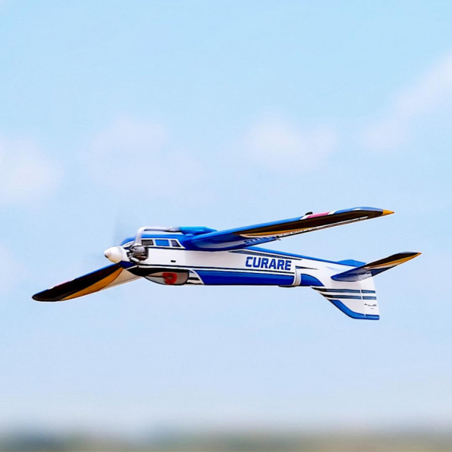 Avion Curare F3A 1626 mm ARF + train rentrant électrique de Seagull Models
