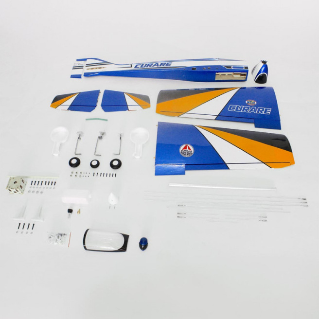 Avion Curare F3A 1626 mm ARF + train rentrant électrique de Seagull Models