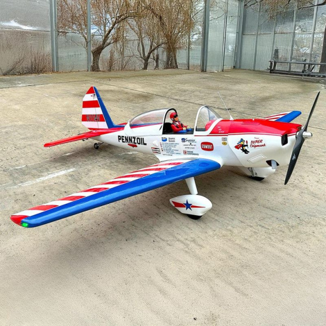 Avion Super Chipmunk Art Scholl 1/4 2515 mm ARF 60-76 cc de Seagull Models