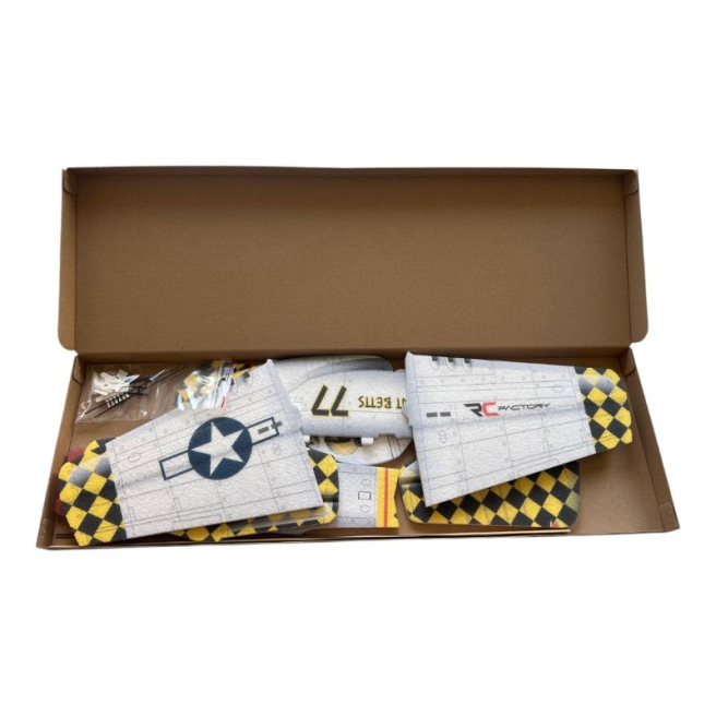 Avions indoor Cartoon Warbirds Mustang P-51 / Texan / Spitfire de RC Factory