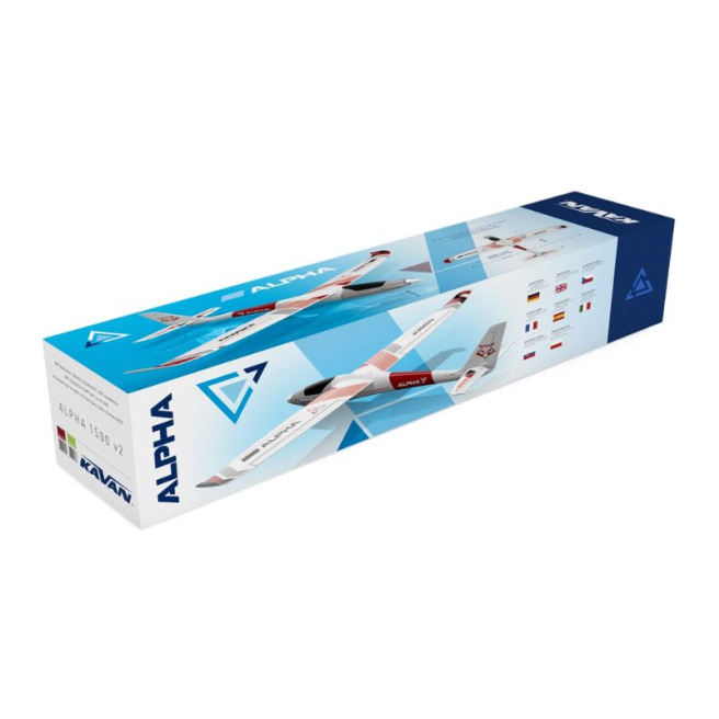 Motoplaneur Alpha V2 1500 mm ARF brushless – Kavan