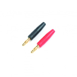 Connecteurs dorés banane 4 mm Connecteurs dorés banane 4 mm