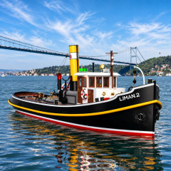 Bateau remorqueur Liman 2 kit 1/20 de Türkmodel