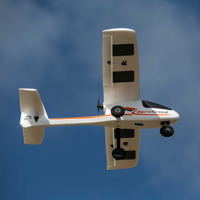 Avion RC HobbyZone AeroScout S 2 1,1 m RTF Basic SAFE + RealFlight