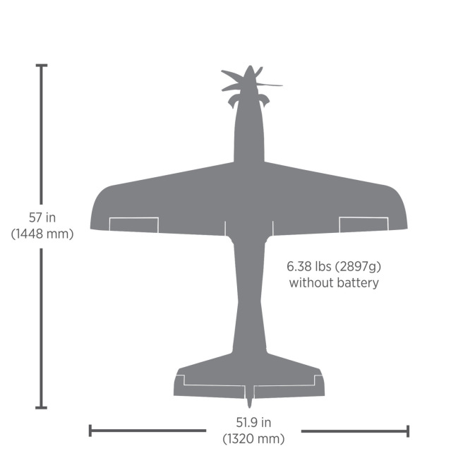 Avion E-flite Pilatus PC-21 1,3 m PNP Brushless 6S