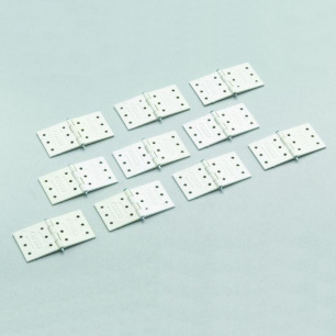 Charnières plastiques avec axe en métal Charnières plastiques avec axe en métal