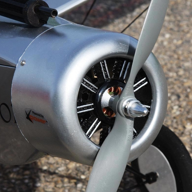 Avion BARON Jaune - Env. 1,56 m - ARF de Ecotop