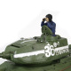 Char Soviétique T-34/85 - Echelle 1/24ième de Waltersons
