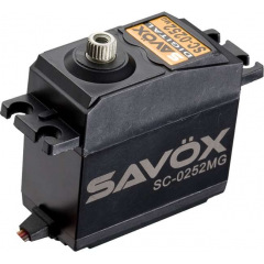 Servo Savox SC-0252 MG - Digital - Pignons Métal Servo Savox SC-0252 MG - Digital - Pignons Métal