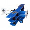 Avion indoor Crack Fokker de RC Factory - Env. 89cm - Rouge et Bleu