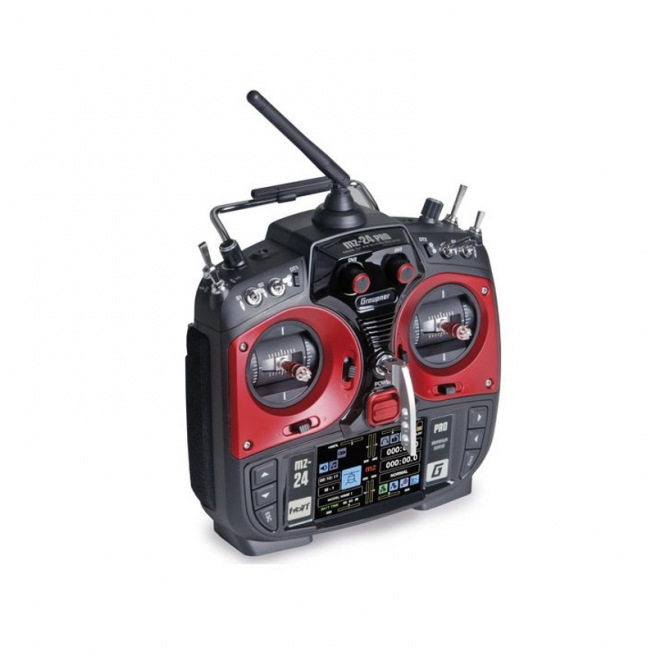 Radio GRAUPNER MZ-24 Pro HoTT avec récepteur GR-18 3xG + 3A Radio GRAUPNER MZ-24 Pro HoTT avec récepteur GR-18 3xG + 3A