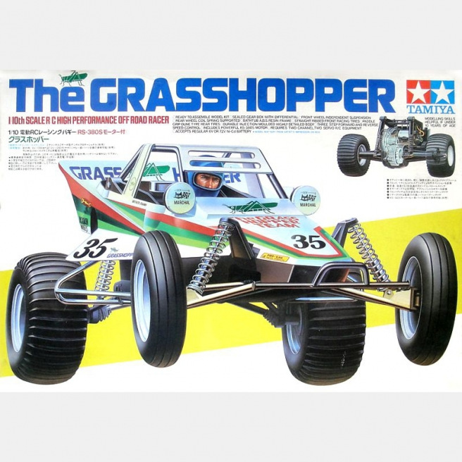 Voitures The GRASSHOPPER Tamiya - Kits à monter Voitures The GRASSHOPPER Tamiya - Kits à monter