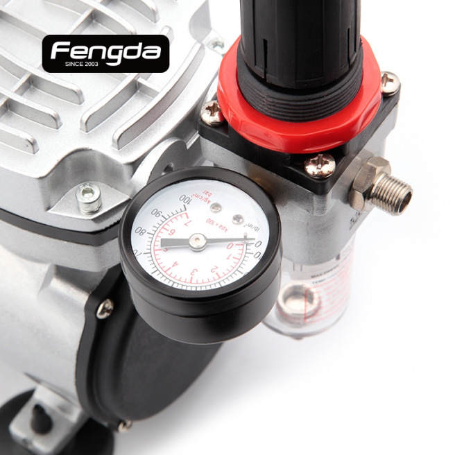 Compresseurs AS18 Fengda pour aérogrphes - Avec ou sans cuve Compresseurs AS18 Fengda pour aérogrphes - Avec ou sans cuve