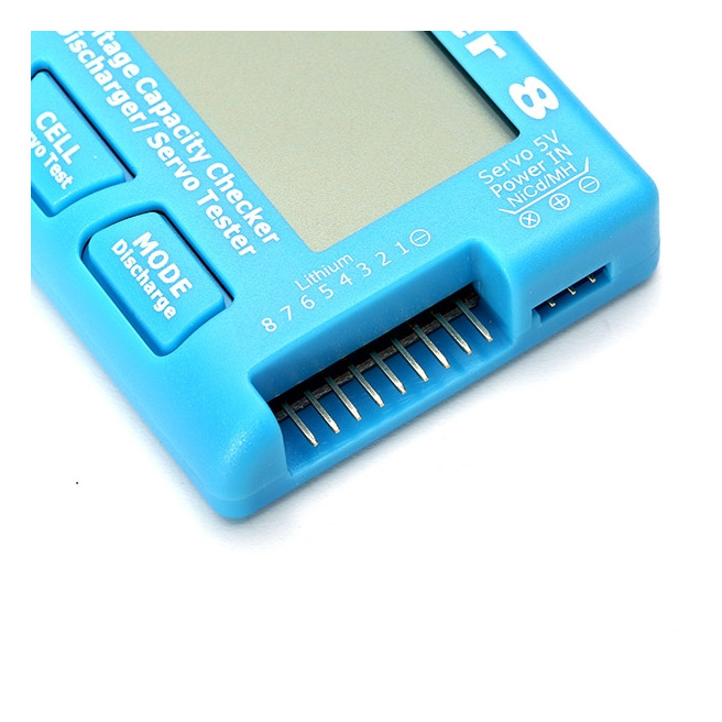 Testeur de batteries et de servos CELLMETER 8