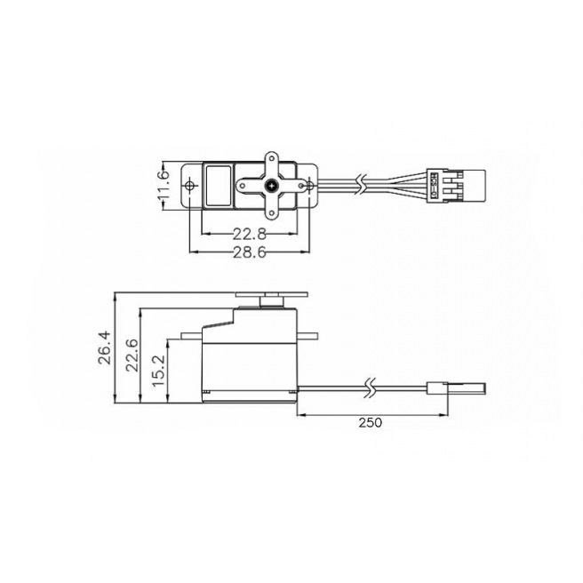 Micro servo Hitec HS-53
