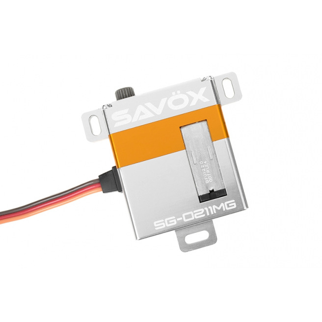 Servo digital Savox SG-0211MG plat pour aile de planeur