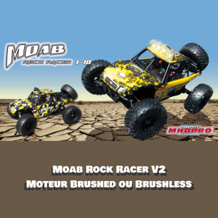 Buggy du desert MOAB Rock Racer V2 RTR 1/10