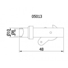 Crochet de remorquage pour planeur