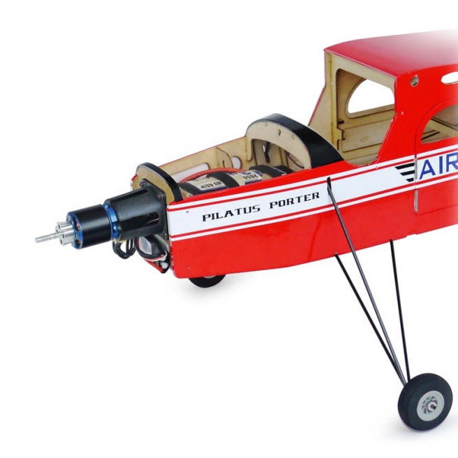 Avion PILATUS PC-6 Porter 162.5 cm, Kit à construire PICHLER_ R-Models