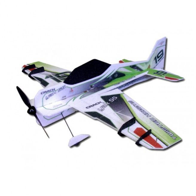 Avion indoor Crack Yak 55 de RC Factory - 0.80m - LiPo 2-3S