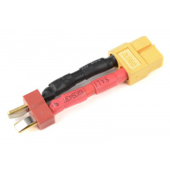 GF-1301-079 : 12AWG DEANS Femelle / XT60 Femelle