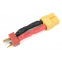 GF-1301-079 : 12AWG DEANS Femelle / XT60 Femelle