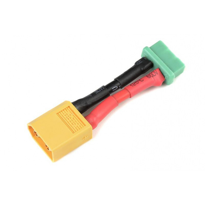 GF-1301-140 : 14AWG XT60 Mâle / MPX Femelle GF-1301-140 : 14AWG XT60 Mâle / MPX Femelle