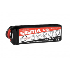 Batteries LiPo Sigma 45C de 2 à 4S Batteries LiPo Sigma 45C de 2 à 4S