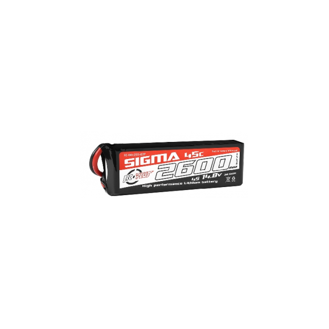 Batteries LiPo Sigma 45C de 2 à 4S