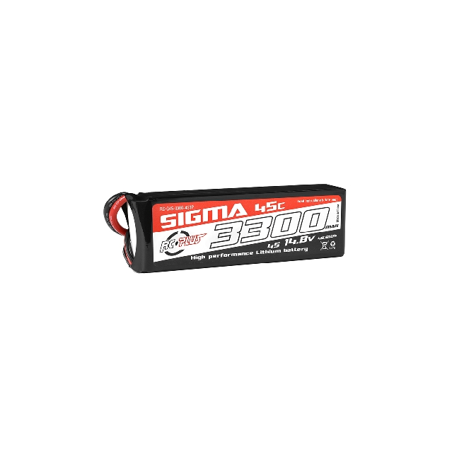 Batteries LiPo Sigma 45C de 2 à 4S