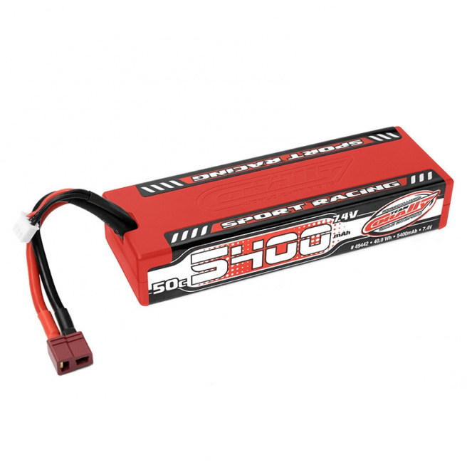 Accu LiPo 2S 5400mAh 50C Racing Sport Team Corally