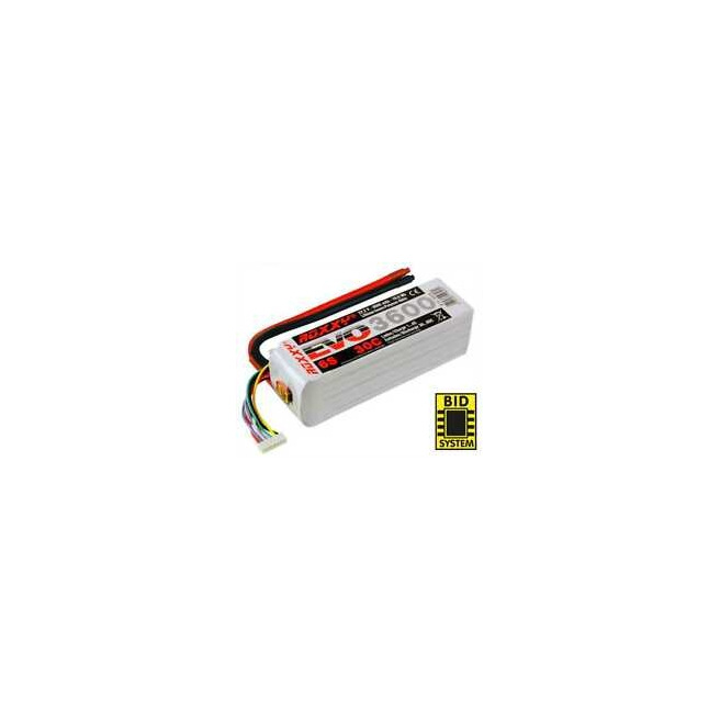 Batteries LiPo EVO de 2 à 6S - 30C - 350 à 5000mAh - ROXXY